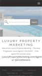 Mobile Screenshot of luxurypropertymarketing.com